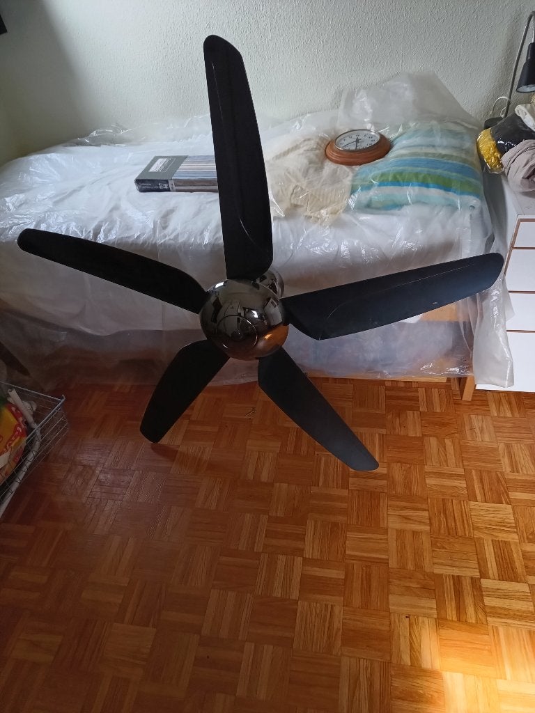plafondventilator, Elektronische apparatuur, Ventilatoren, Ophalen, Ventilator met afstandsbediening, Zo goed als nieuw, Plafondventilator