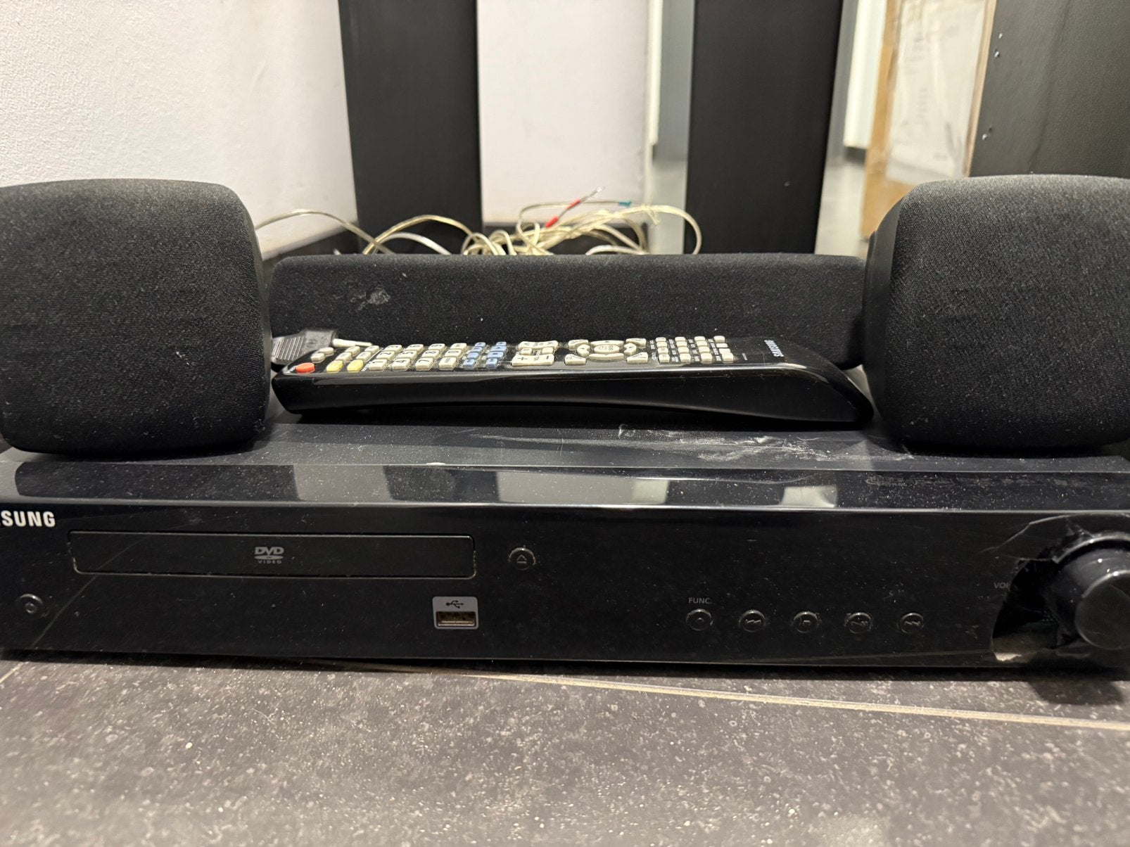 Samsung HiFi home-cinema, TV, Hi-fi & Vidéo, Ensembles home-cinéma, Utilisé, Lecteur DVD, Système 5.1, Autres marques, Enlèvement