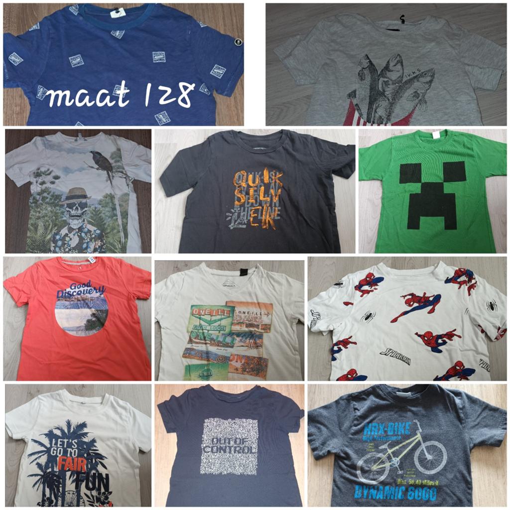 Kleding jongens maat 128, Ophalen