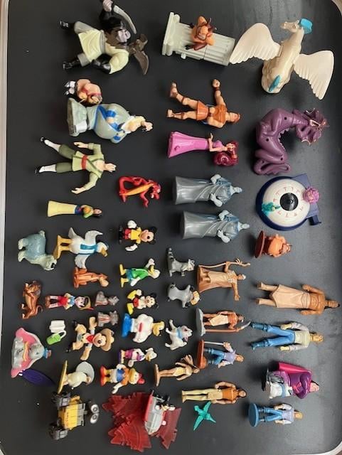 Figurines Pixar Disney Hercule Mulan Pocahontas Mickey Mouse, Enlèvement ou Envoi, Mickey Mouse, Utilisé, Statue ou Figurine