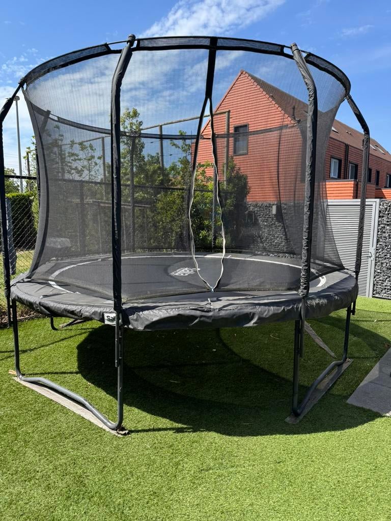 Trampoline Salta Black Premium rond 3,66 meter, Enfants & Bébés, Jouets | Extérieur | Trampolines, Utilisé, Enlèvement