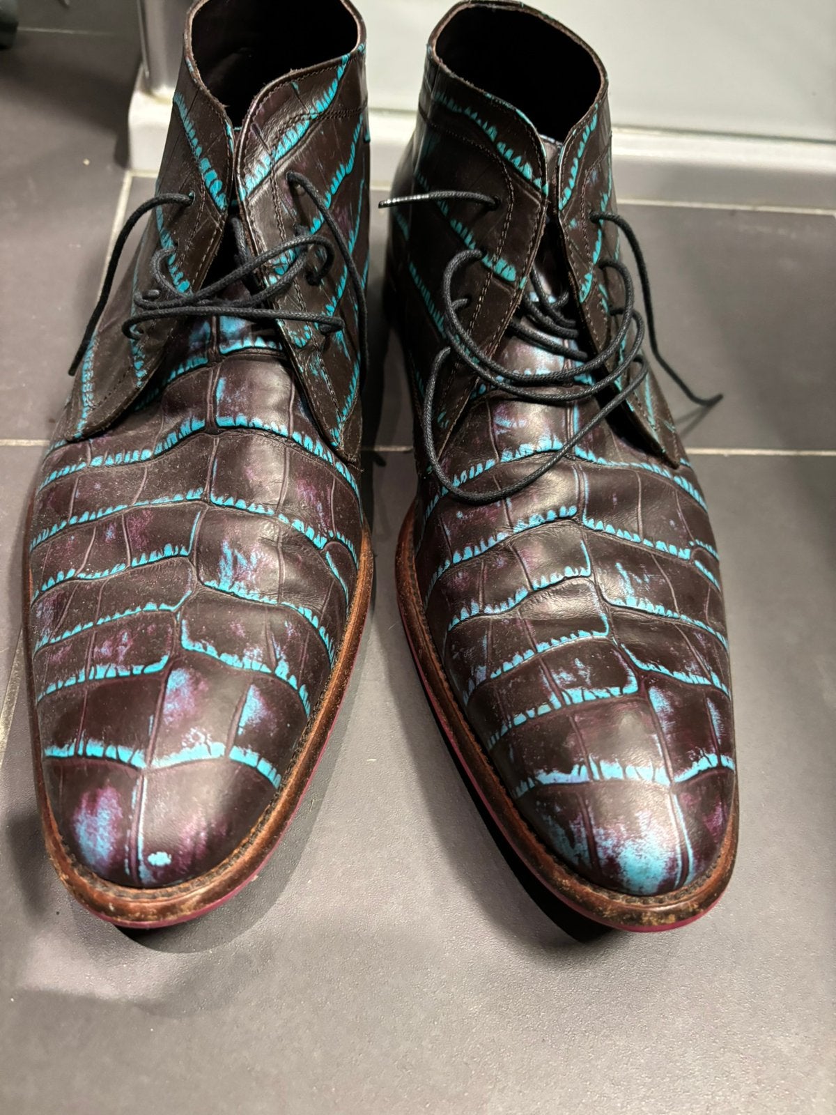 floris van bommel taille 47.5, Enlèvement, Comme neuf