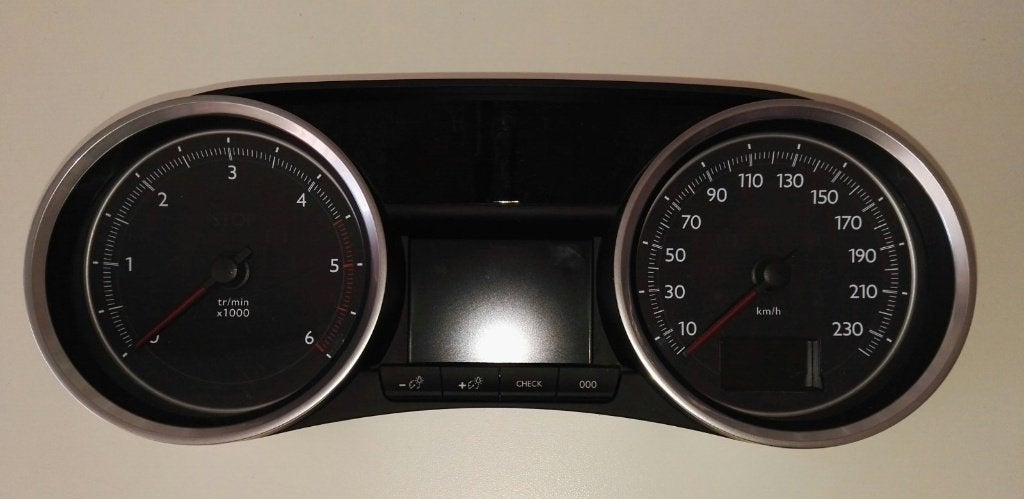 Compteur Peugeot 508 écran LCD Tableau bord, Enlèvement ou Envoi, Utilisé, Peugeot