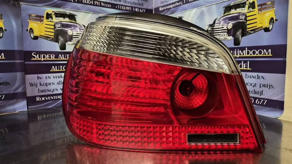 bmw E60. achterlicht links rtnr 7165737., Autos : Pièces & Accessoires, Éclairage, BMW, Utilisé