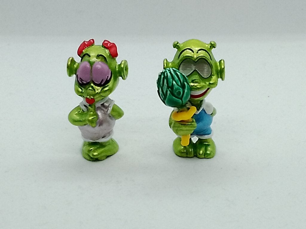 Ferrero Kinder Surprise 1998 – Galaxina & Alf Green (Archib, Verzamelen, Ophalen of Verzenden, Gebruikt, Hardplasticfiguren