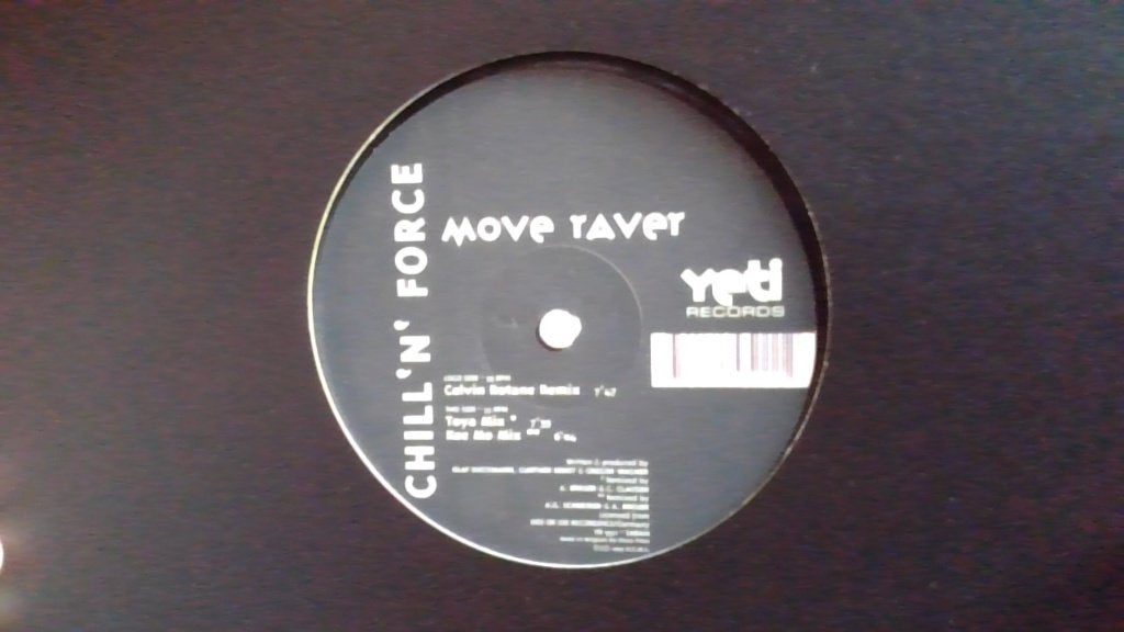 CHILL ' N ' FORCE " MOVE RAVER ", Trance, Originele persing, Ophalen of Verzenden, Zo goed als nieuw