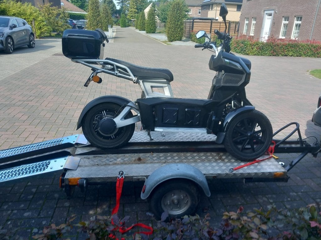 Motor/scooter aanhangwagen, Ophalen, Gebruikt
