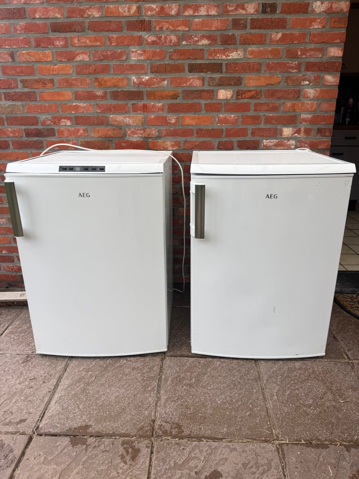 Diepvries en koelkast AEG, Elektronische apparatuur, Ophalen, Gebruikt