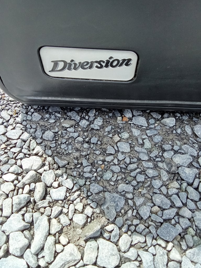Zijkoffer Yamaha diversion, Motoren, Ophalen, Gebruikt