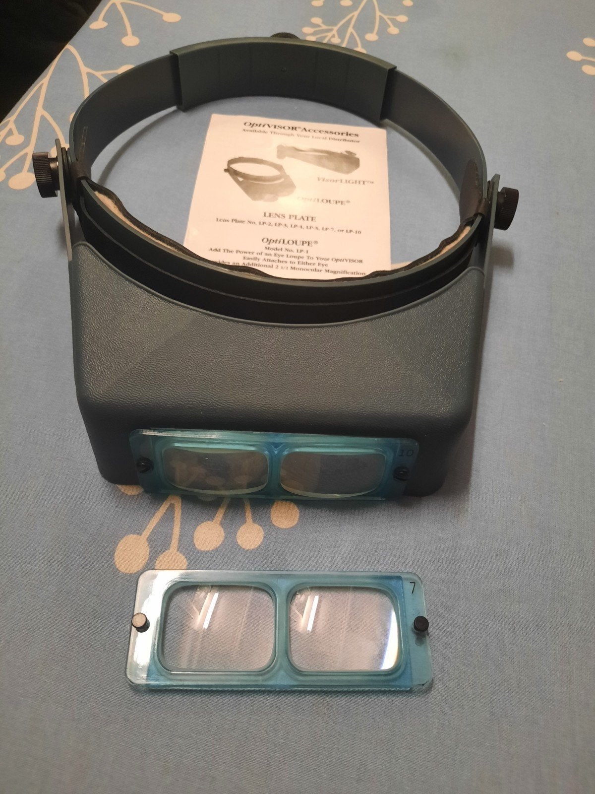 Loupe vergrootglas, Enlèvement