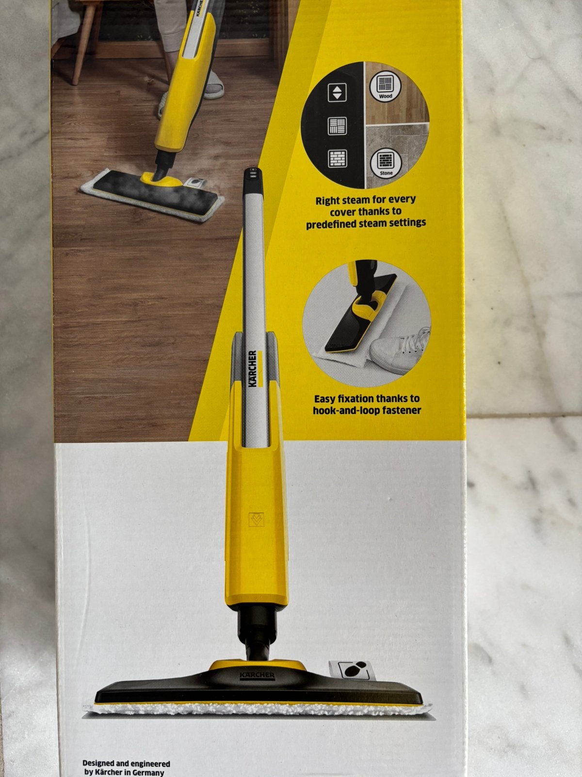 Karcher steam mop nieuw, Ophalen, Mop of Dweil