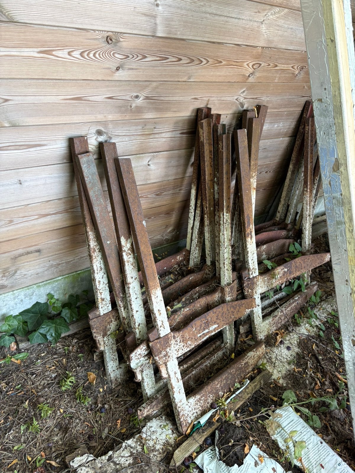 Betonklemmen - balkklemmen, Doe-het-zelf en Bouw, Steigers, Ophalen, Gebruikt