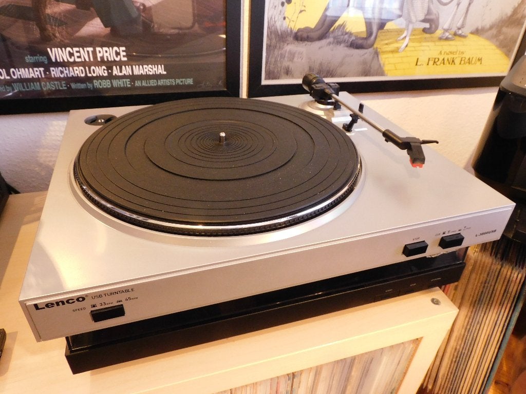 PLATINE AUTOMATIQUE pour VINYLE - LENCO L-3866 USB, Enlèvement, Utilisé, Automatique
