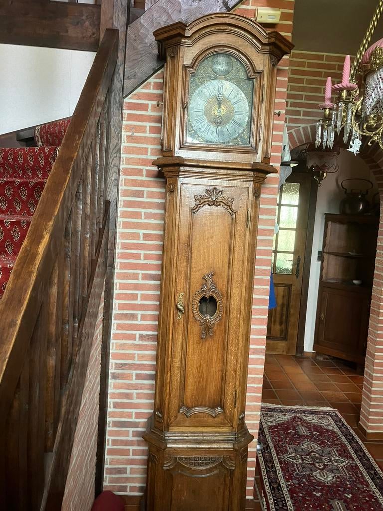 Oude staande klok, Antiek en Kunst, Ophalen
