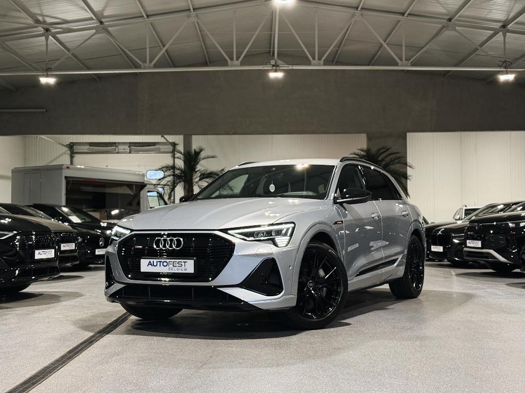 Audi E-Tron 50 Quattro S-Line Florett Silver - Garantie, Autos, Entreprise, Garantie prolongée, Entretenue par le concessionnaire