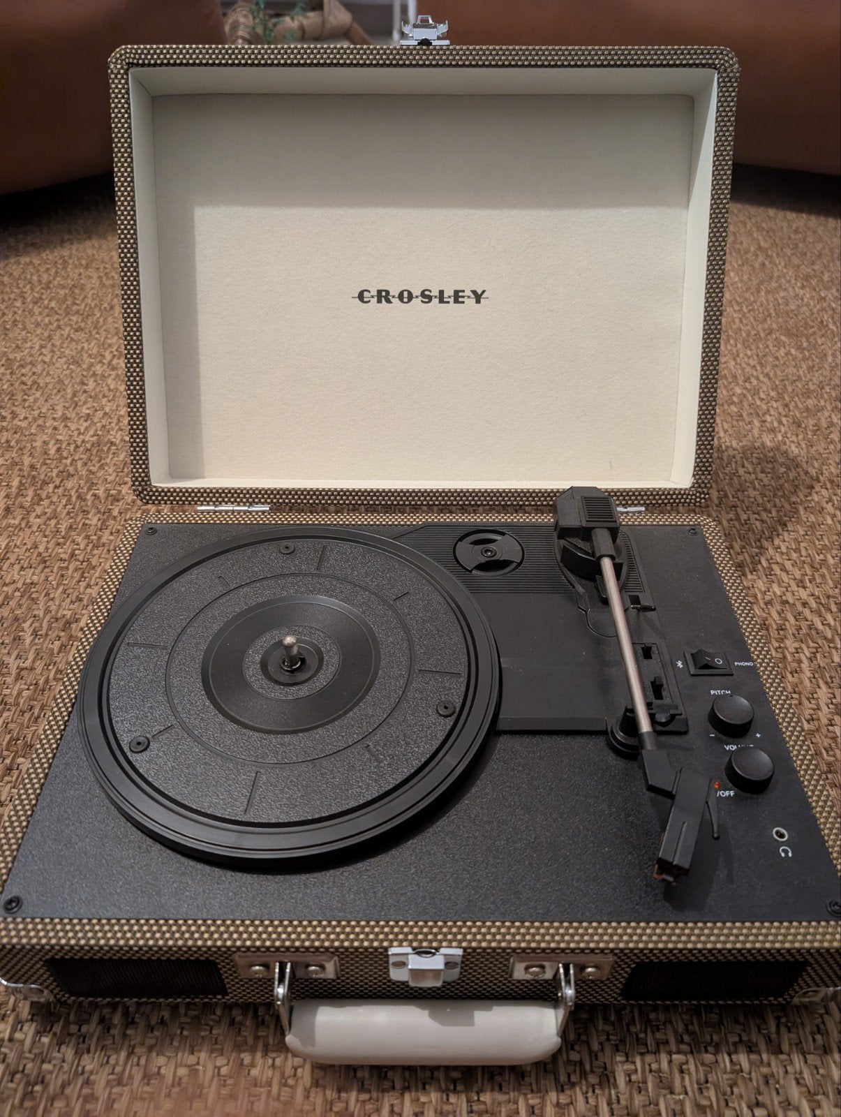 Crosley Cruiser Deluxe met Bluetooth, Ophalen, Zo goed als nieuw, Platenspeler, Overige merken