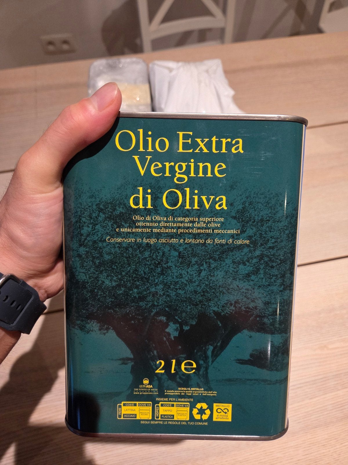 Huile d'olive extra vierge 6litres - IT (Puglia), Enlèvement