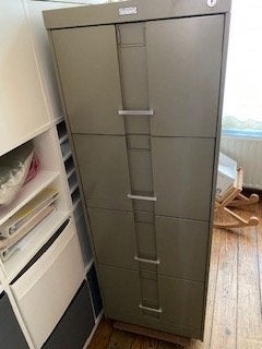 Archiefkast jaren 60, Ophalen, Minder dan 50 cm, Gebruikt, 100 tot 150 cm