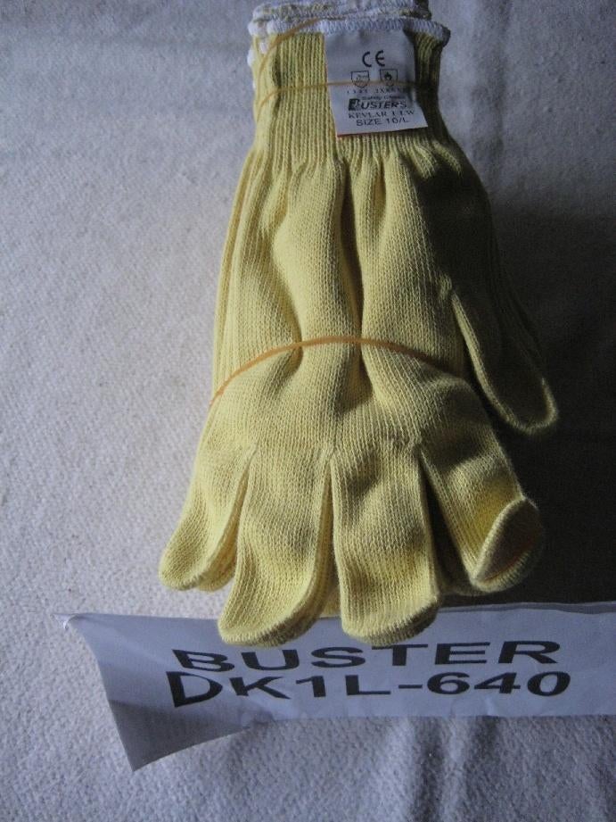 Gants résistants à la chaleur Buster KEVLAR L ou taille 10, Bricolage & Construction, Outillage | Outillage à main, Neuf, Enlèvement ou Envoi