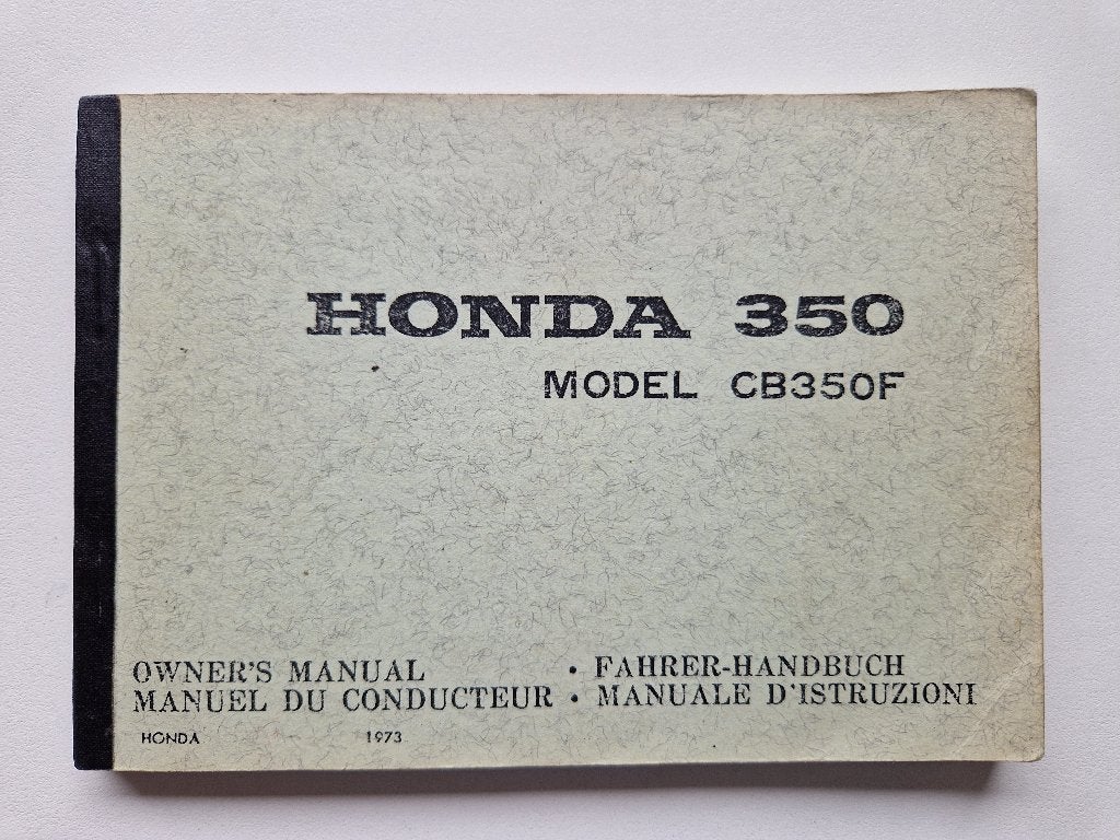 Honda CB350 Four folder en documentatiepakket, Motoren, Handleidingen en Instructieboekjes, Honda, Ophalen of Verzenden