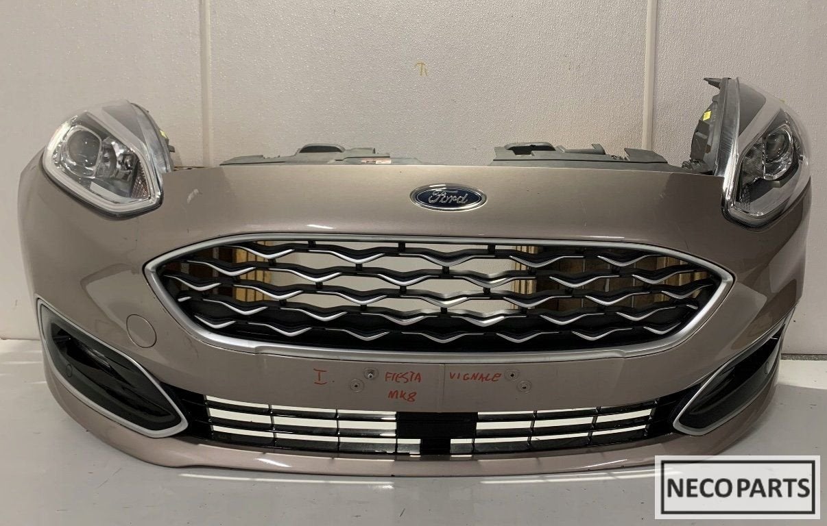 FORD FIESTA MK8 VIGNALE VOORKOP BUMPER KOELER MOTORKAP, Auto-onderdelen, Carrosserie, Achterklep, Ford, Achter, Gebruikt, Ophalen of Verzenden
