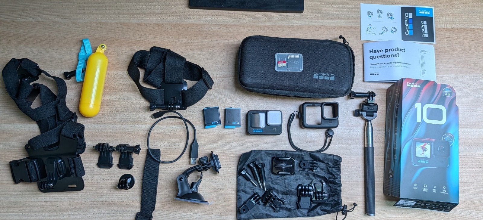 GoPro Hero 10 met extra's, Ophalen, GoPro
