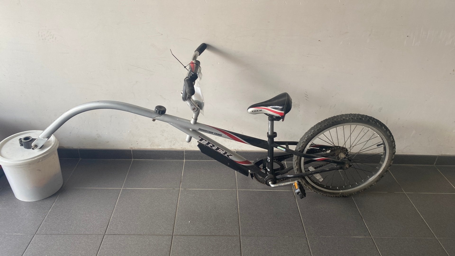 Aanhangfiets volgfiets trek, Ophalen, Zo goed als nieuw, Aanhangfiets