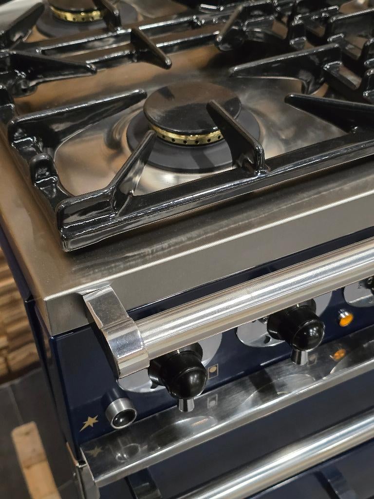 🔥Luxe Fornuis Falcon 110cm konings blauw 3 ovens, Ophalen, 60 cm of meer, Zo goed als nieuw, Energieklasse A of zuiniger
