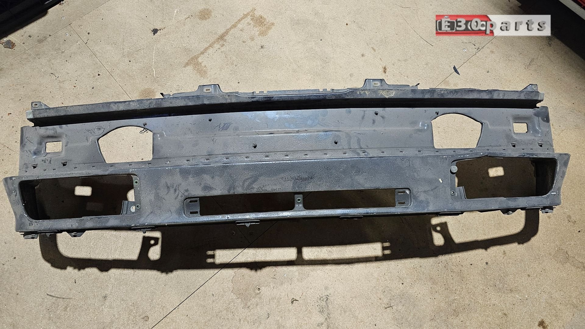 Voorfront front zwart gebruikt BMW E30 Type 2 1987- / cabrio, Auto-onderdelen, Gebruikt, -, Ophalen of Verzenden, Bumper