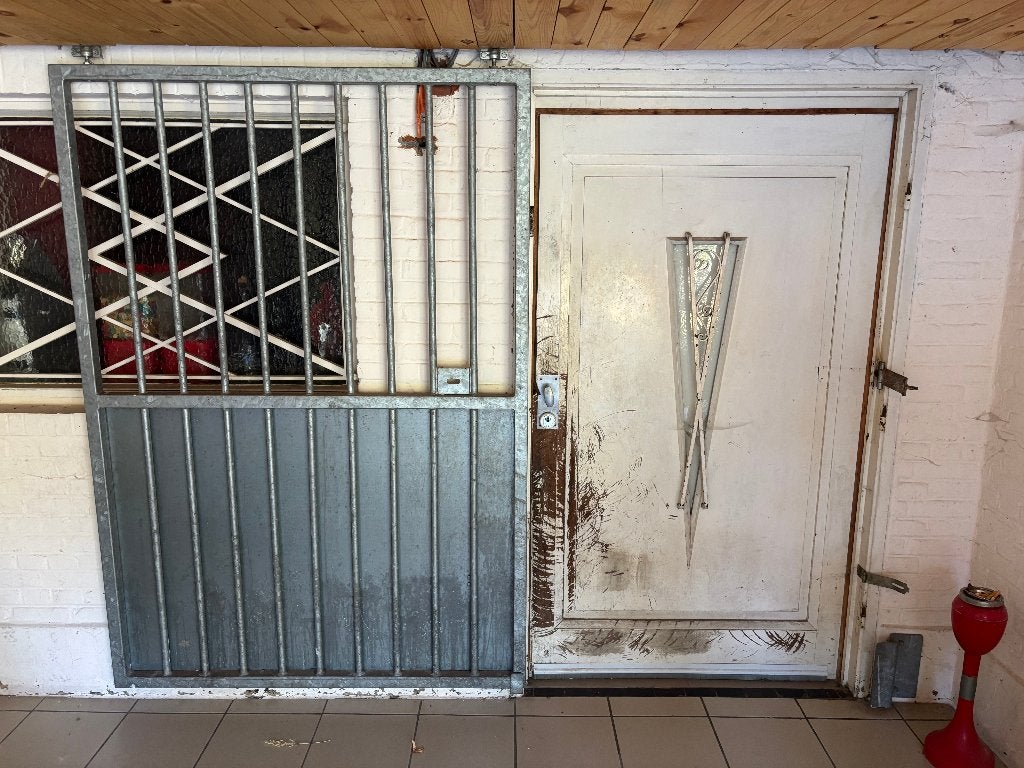Grille coulissante galvanisée, Bricolage & Construction, 75 à 150 cm, Comme neuf, Enlèvement, Métal