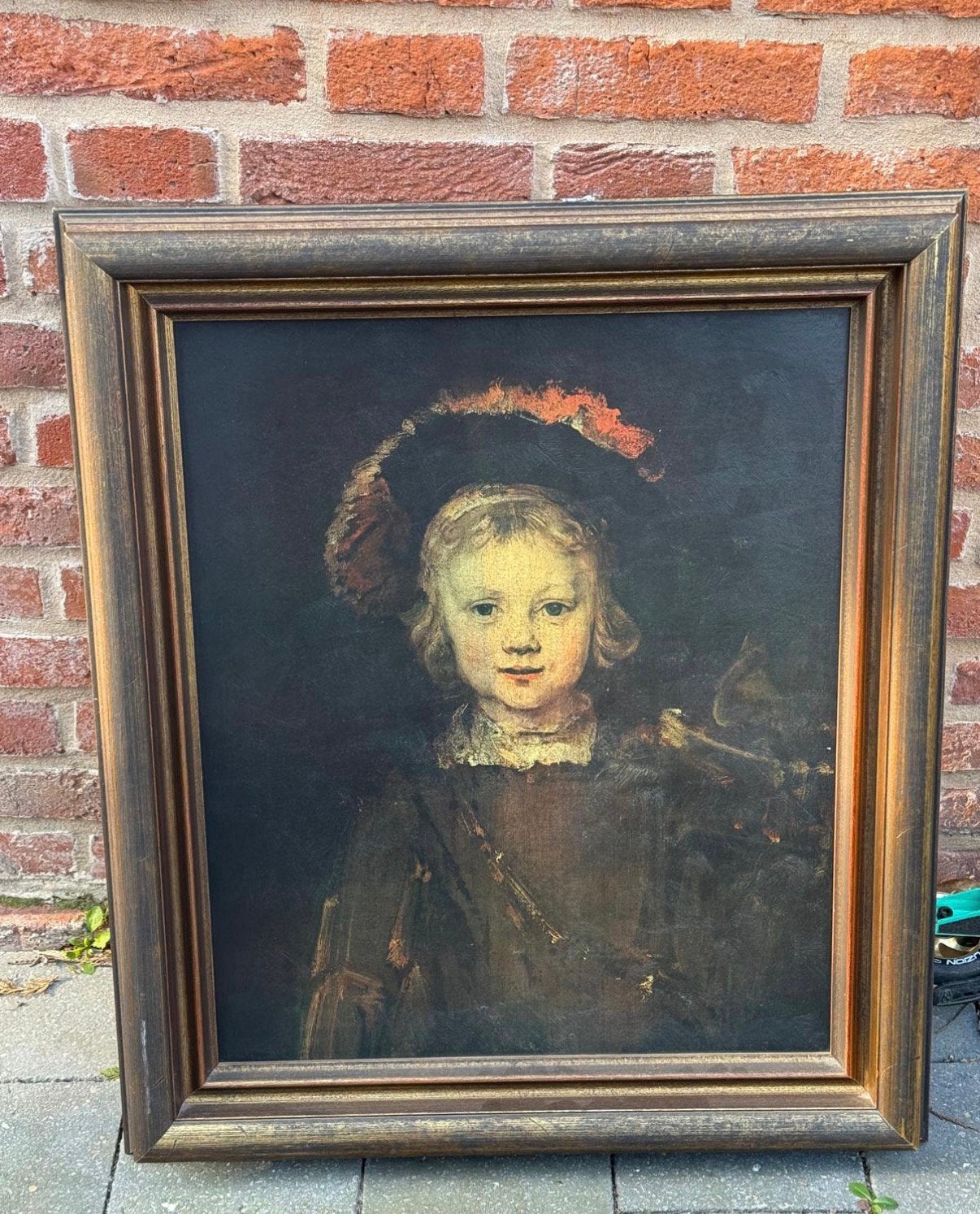 Tableau ancien copie rambrand XXe, Enlèvement ou Envoi