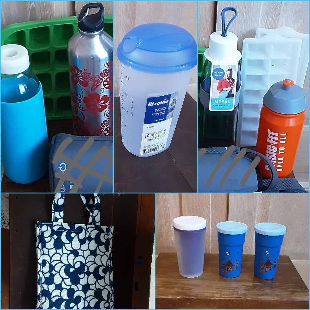 Drinkbussen Drinkbekers Shaker 0,50€/st GRATIS NIEUW KOELTAS, Sport en Fitness, Drinkbussen, Nieuw, Ophalen of Verzenden
