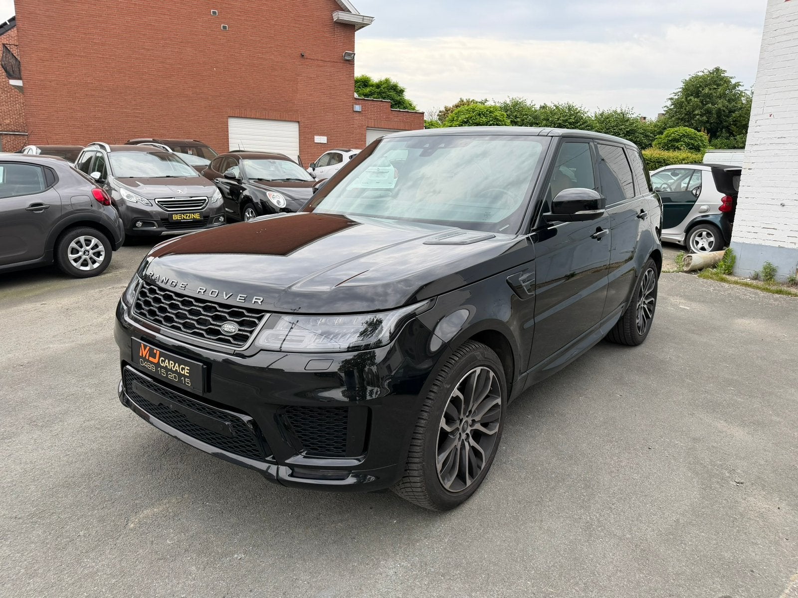 Land Rover Range Rover Sport 3.0 TD6 D250 HSE Dynamic, Auto's, Automaat, Euro 6, Zwart, Bedrijf