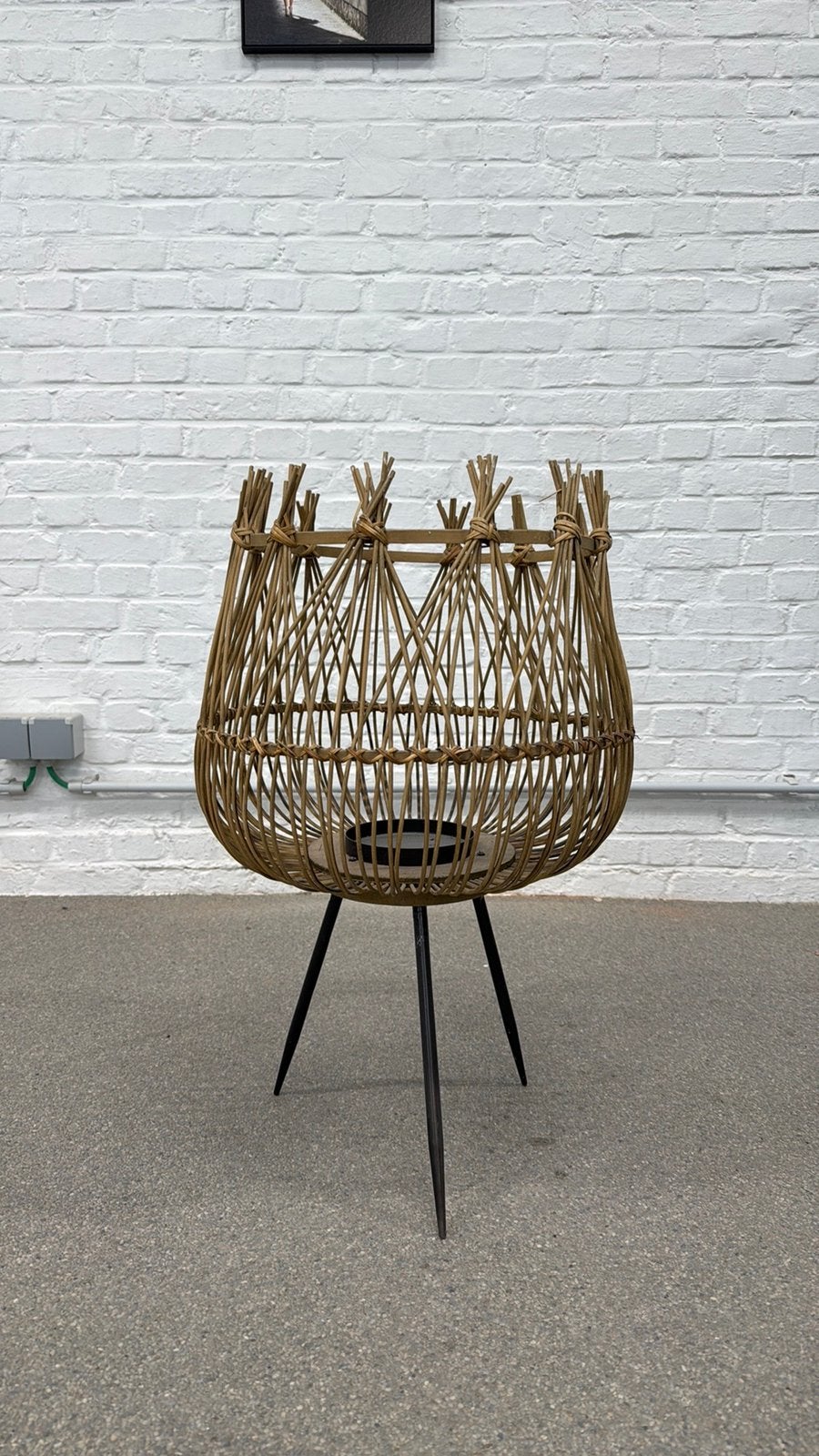 Bamboo plantenstandaard, Ophalen of Verzenden, Zo goed als nieuw
