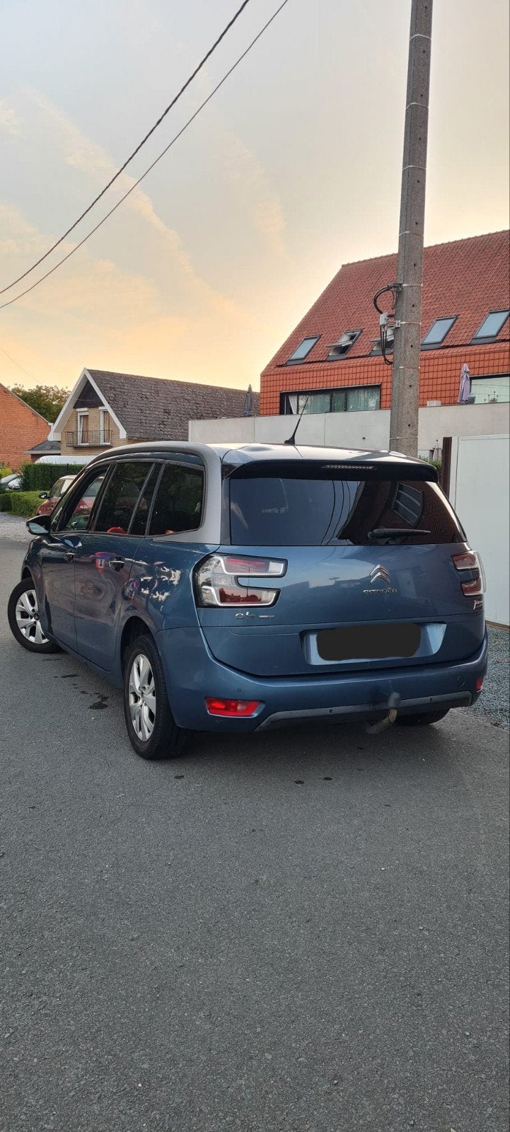 Citroen  C4 Grand Picaso Automatic Bluehdi Start Rijdt Perfe, Auto's, Citroën, Trekhaak, Diesel, Particulier, Te koop