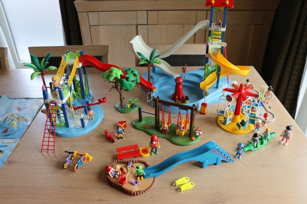 Playmobil - wildwaterpark (4 sets) - 6669/6670/..., Ophalen of Verzenden, Gebruikt