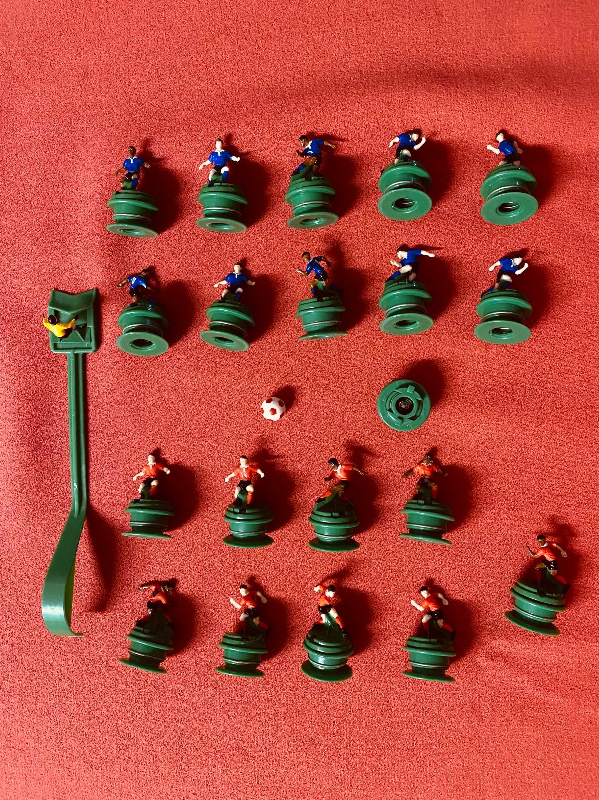 Pro Action voetbalfiguren - Parker - vintage, Een of twee spelers, Ophalen of Verzenden, Gebruikt