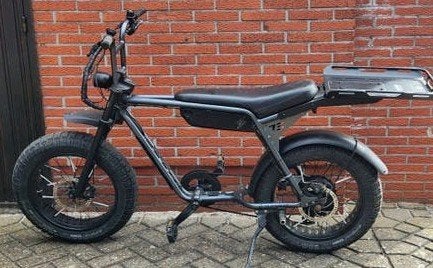 super73 zx grijs met bagage rack, Fietsen en Brommers, Ophalen, Gebruikt, Overige merken