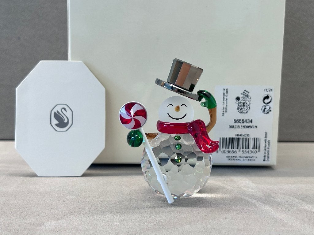 Swarovski Holiday Cheers Sneeuwpop Dulcis, Verzamelen, Ophalen of Verzenden, Nieuw, Figuurtje