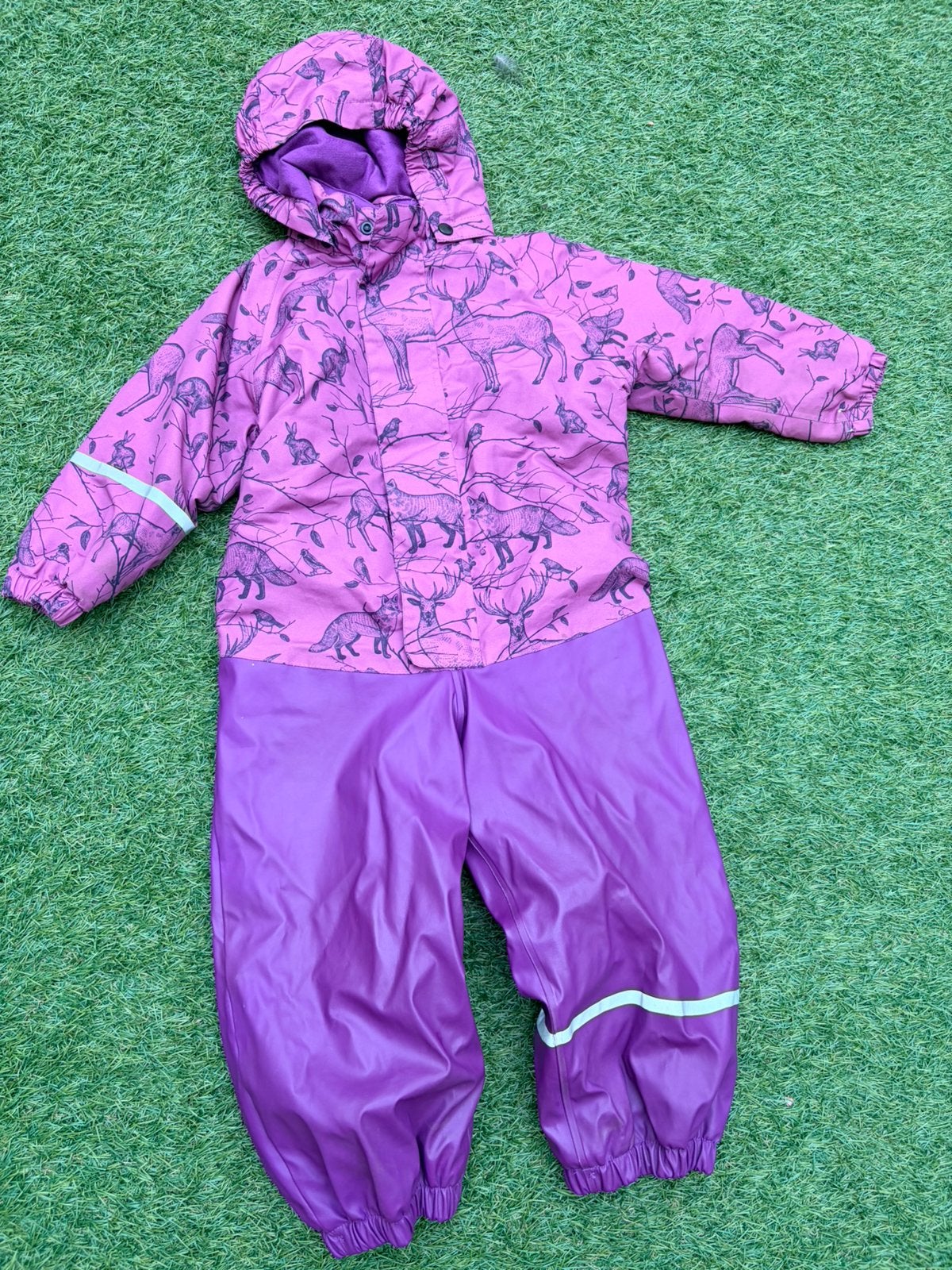 Regenoverall – maat 92. Dit merk valt meestal ruim., Kinderen en Baby's, Babykleding | Overige, Ophalen, Zo goed als nieuw