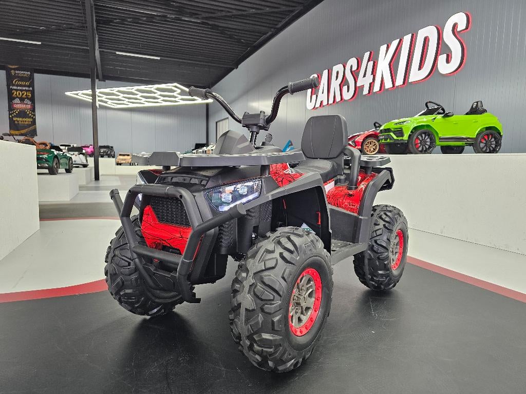 Kinder Quad Spider - leren zit - rubberen banden, Kinderen en Baby's, Speelgoed |Speelgoedvoertuigen, Ophalen of Verzenden, Nieuw