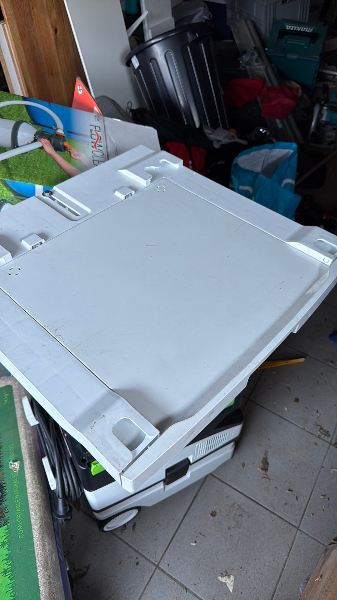 Tussenplaat wasmachine droogkast, Elektronische apparatuur, Ophalen, Zo goed als nieuw