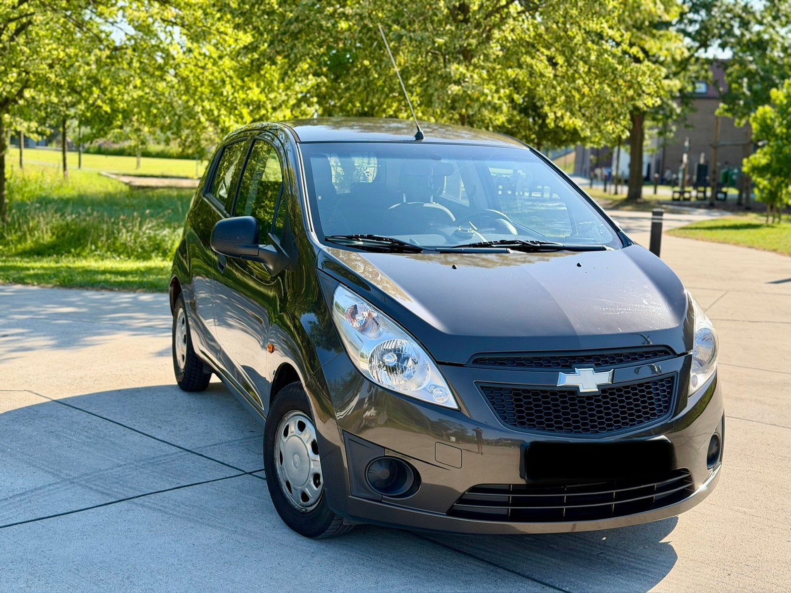 Chevrolet spark 1.0 benzine GEKEURD VOOR VERKOOP, Autos, Achat, Entreprise, 5 portes, Spark