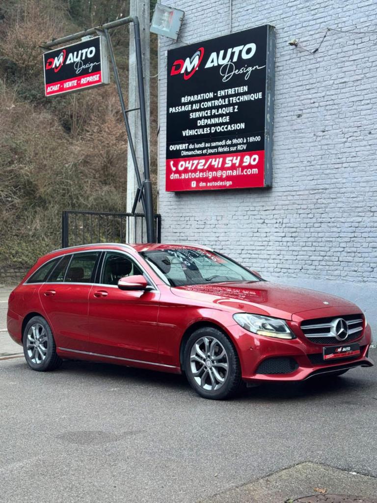 Mercedes C200 Automatique Euro6b 156.000 Km 2015, 100 kW, Euro 6, Entreprise, Carnet d'entretien