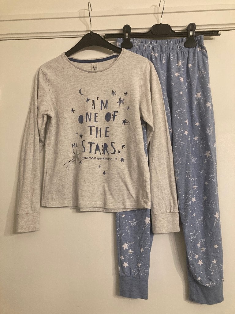 Pyjamaset met sterrenprint - C&A - maat 146, Enfants & Bébés, Vêtements enfant | Taille 146, Garçon ou Fille, C&A, Enlèvement ou Envoi