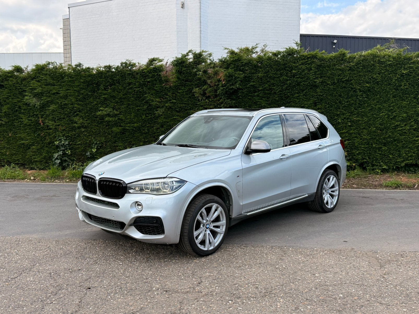 Bmw X5 50D, Autos, BMW, Particulier, Achat, X5, Diesel, Euro 6, SUV ou Tout-terrain, 5 portes, Automatique, Argent ou Gris, Enlèvement