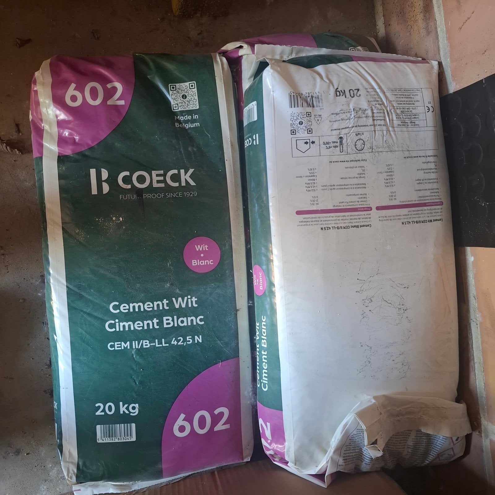 witte ciment, Diversen, Verpleegmiddelen, Ophalen