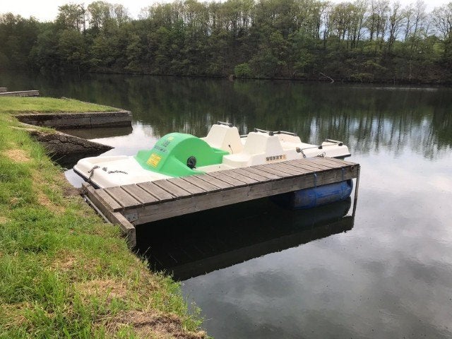 Waterfiets voor 4 personen, Ophalen, Gebruikt