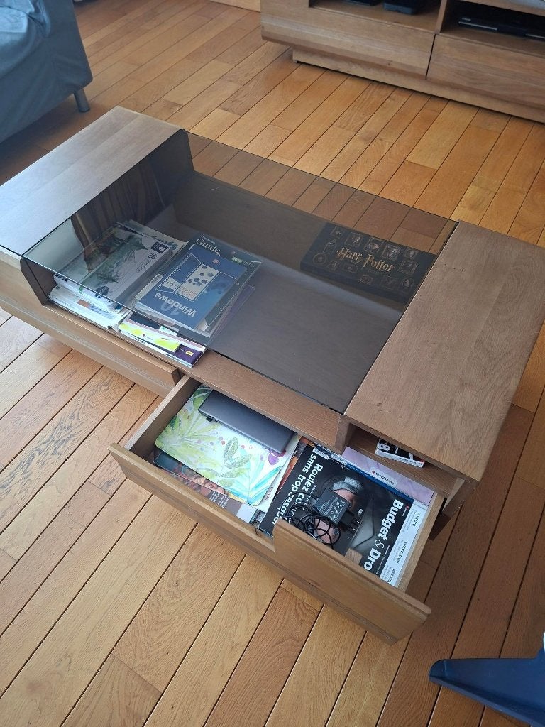 table basse, 100 à 150 cm, Enlèvement, Utilisé, 50 à 100 cm