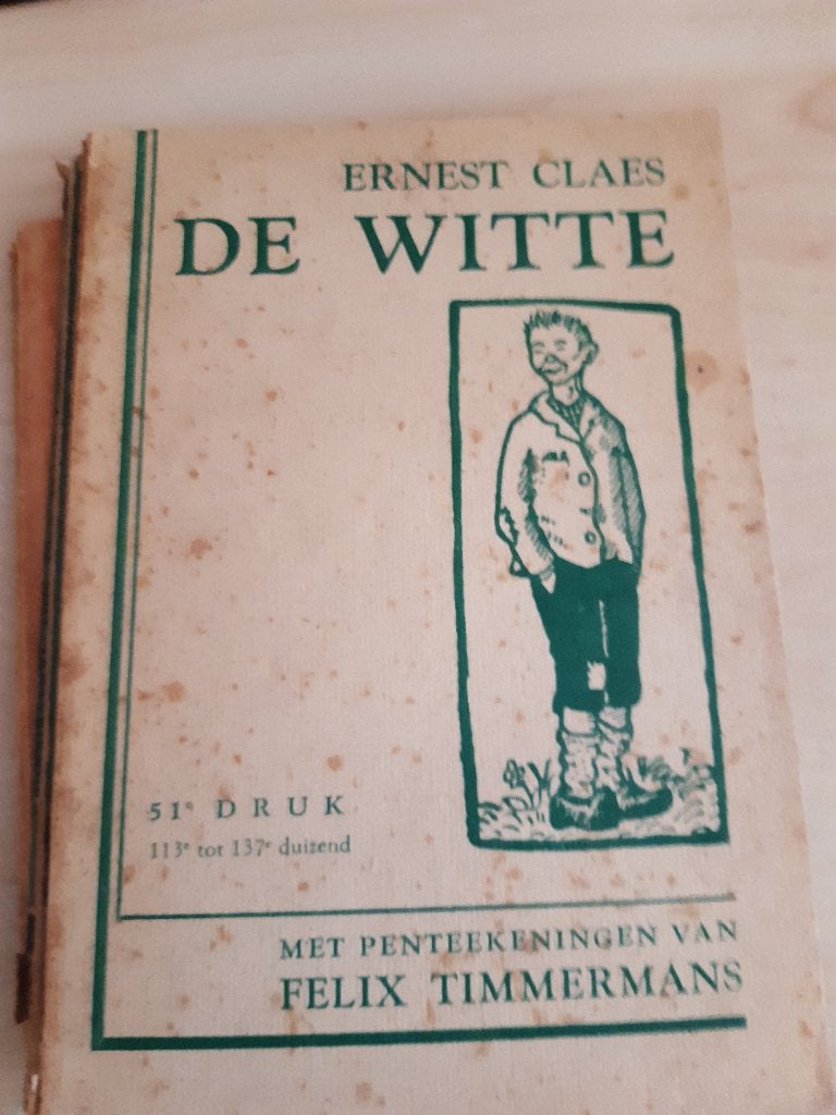 De Witte, Verzenden, Gelezen, Ernest Claes